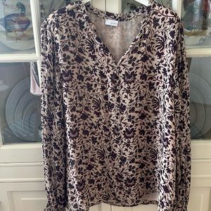 Pretty printed boho blouse